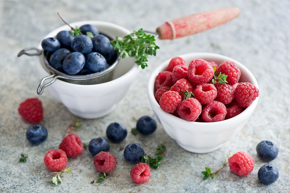 Berries in a bowl
